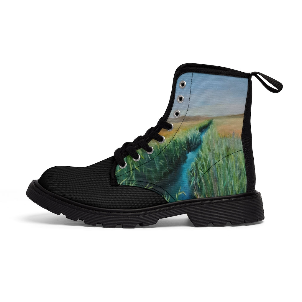 Brook & Valley Landscape Women's Comfort Canvas Boots