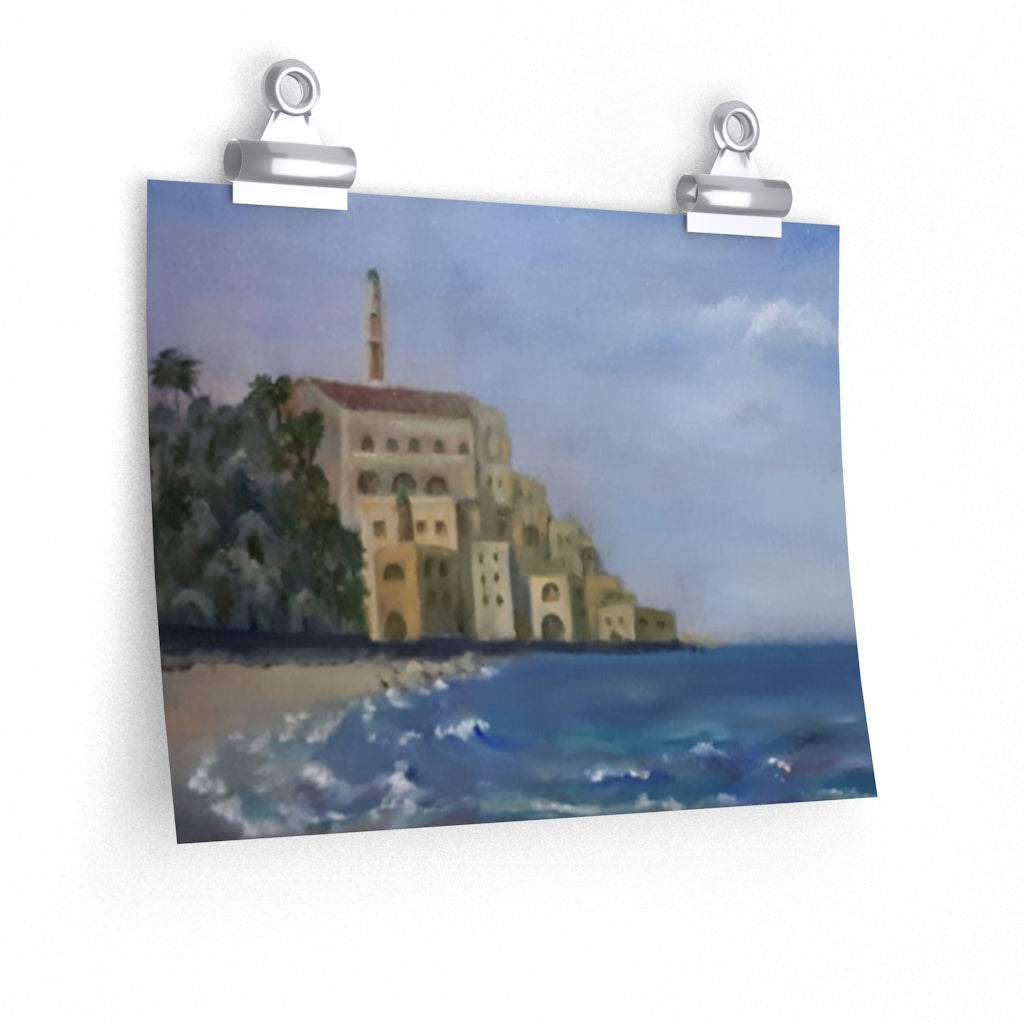 Jaffa Port Waterfront Poster