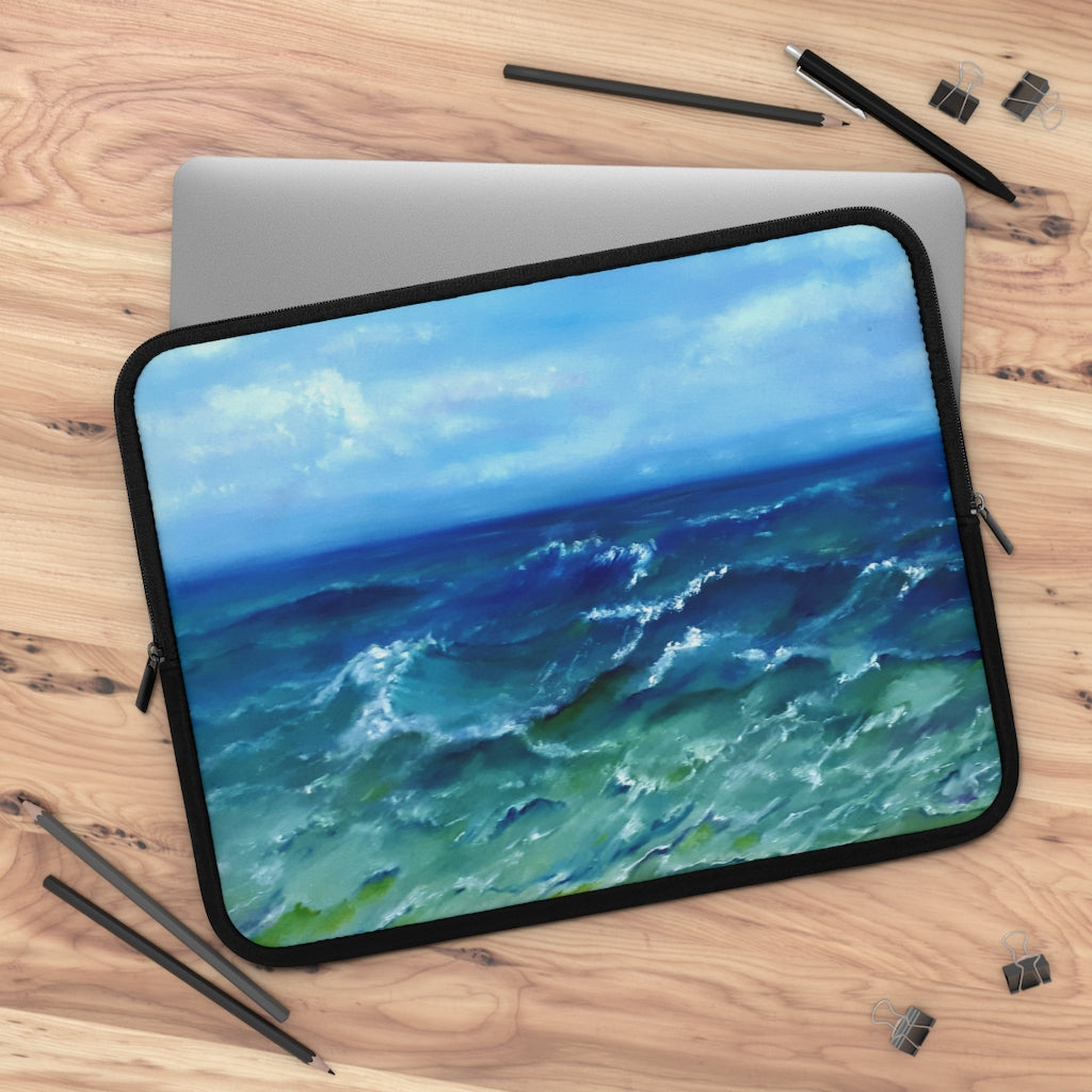 Surfers' Beach Laptop Sleeve
