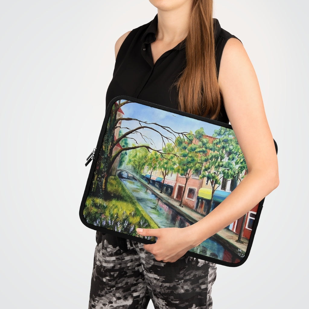 Amsterdam Canal Laptop Sleeve