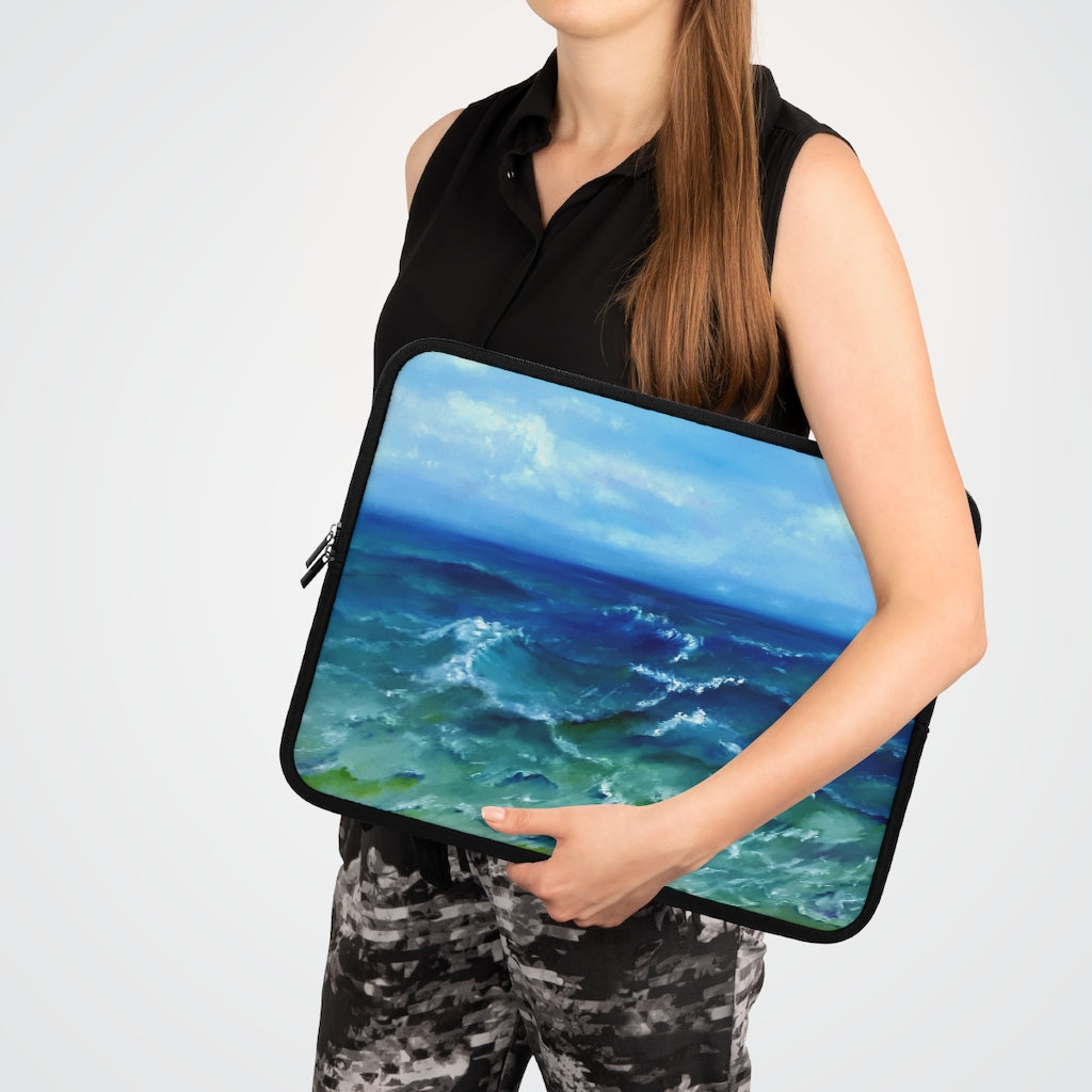 Surfers' Beach Laptop Sleeve