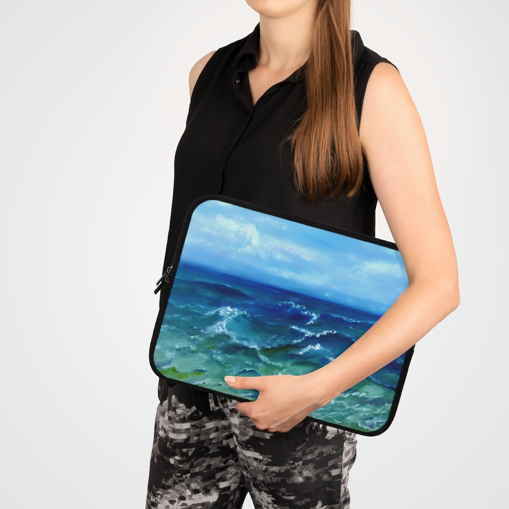 Surfers' Beach Laptop Sleeve