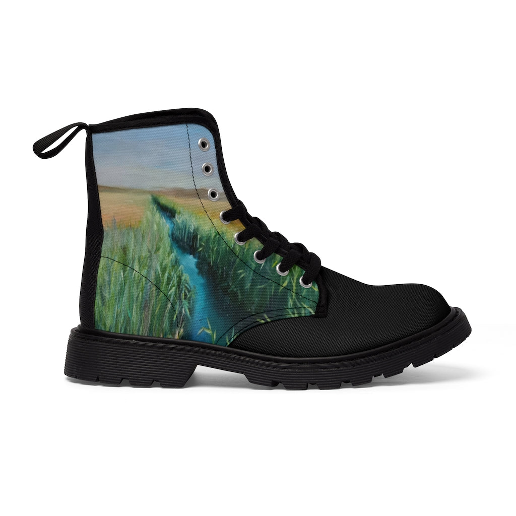 Brook & Valley Landscape  Men's Canvas Boots