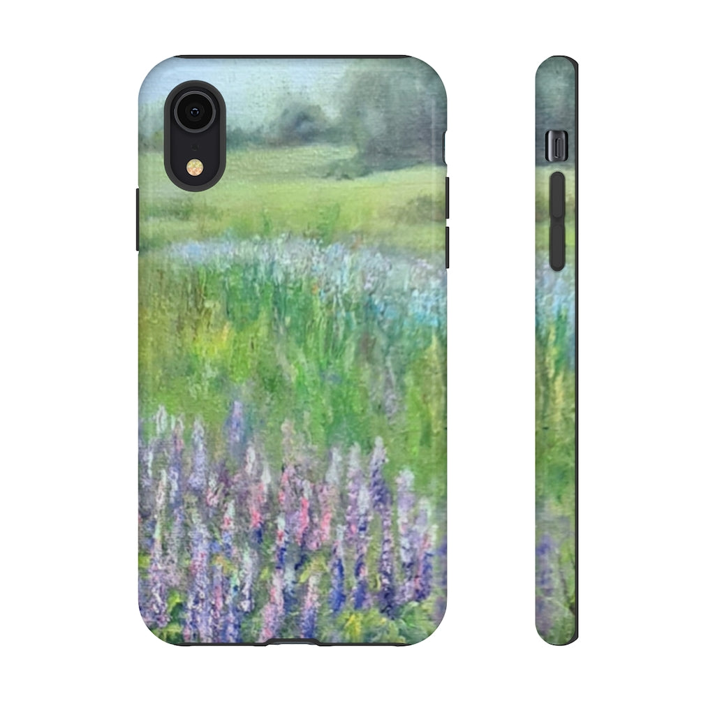 Violette Flowers Field Tough Cases