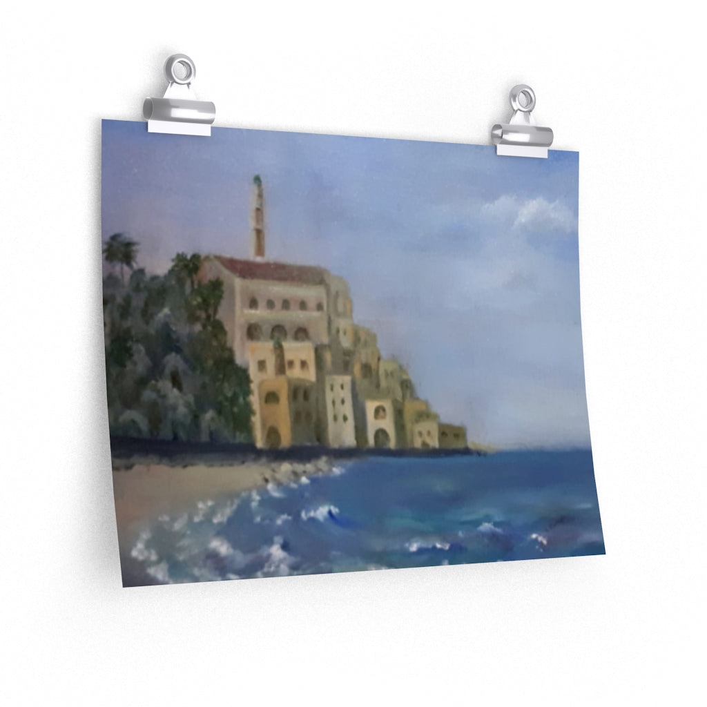 Jaffa Port Waterfront Poster