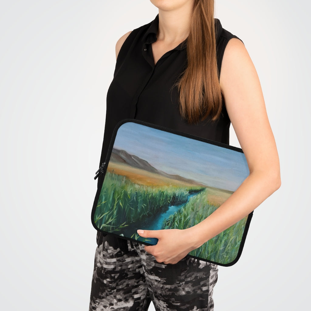 Creek Landscape Laptop Sleeve