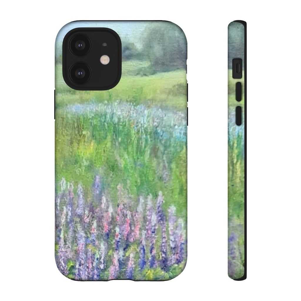 Violette Flowers Field Tough Cases