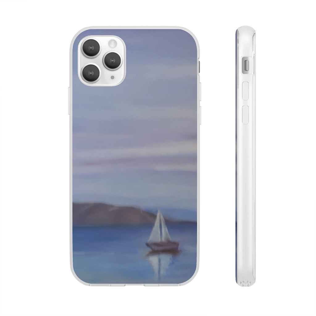 Aegean Sea Sailing Boat Flexi Cases