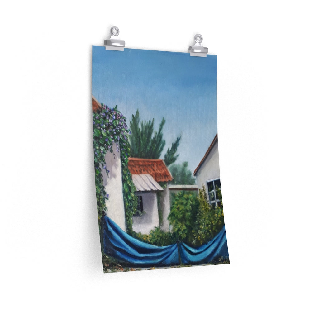 Middle-eastern Village Poster