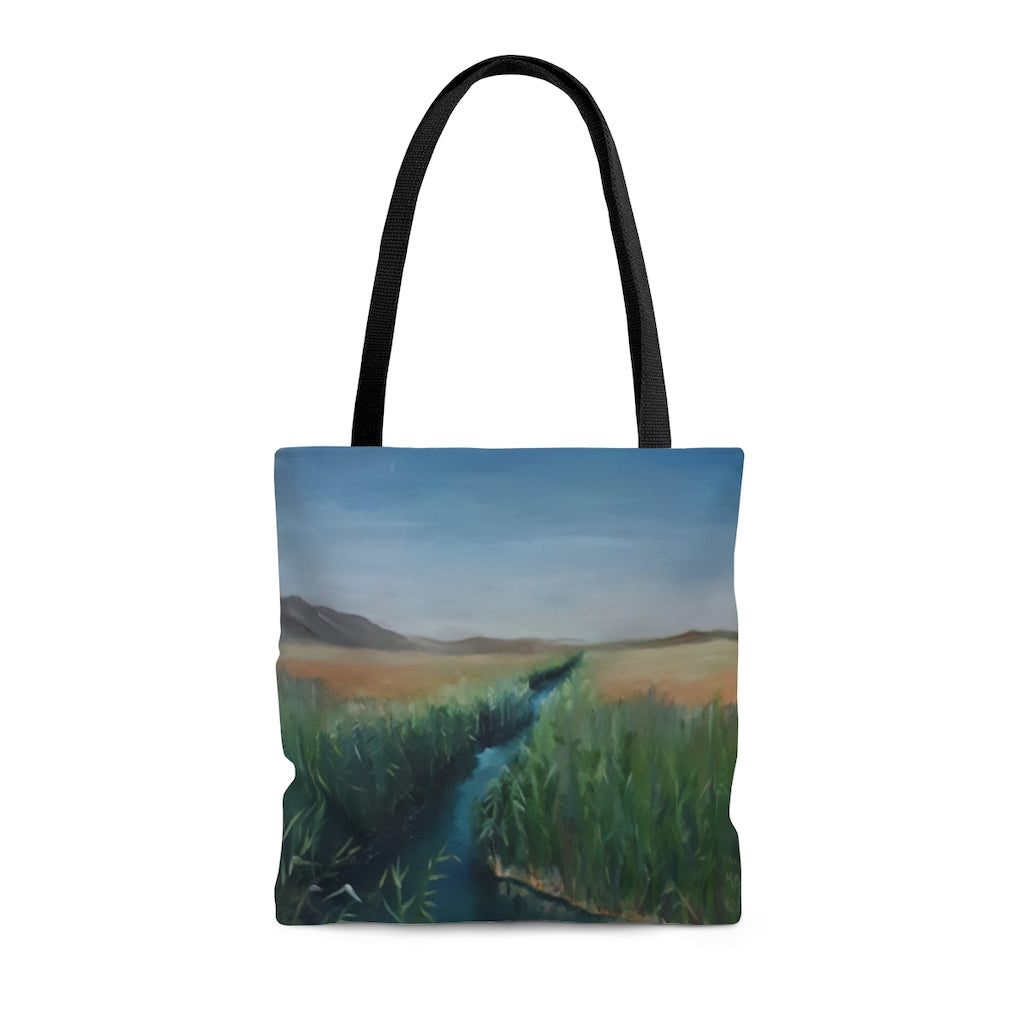 Brook & Valley Landscape Tote Bag