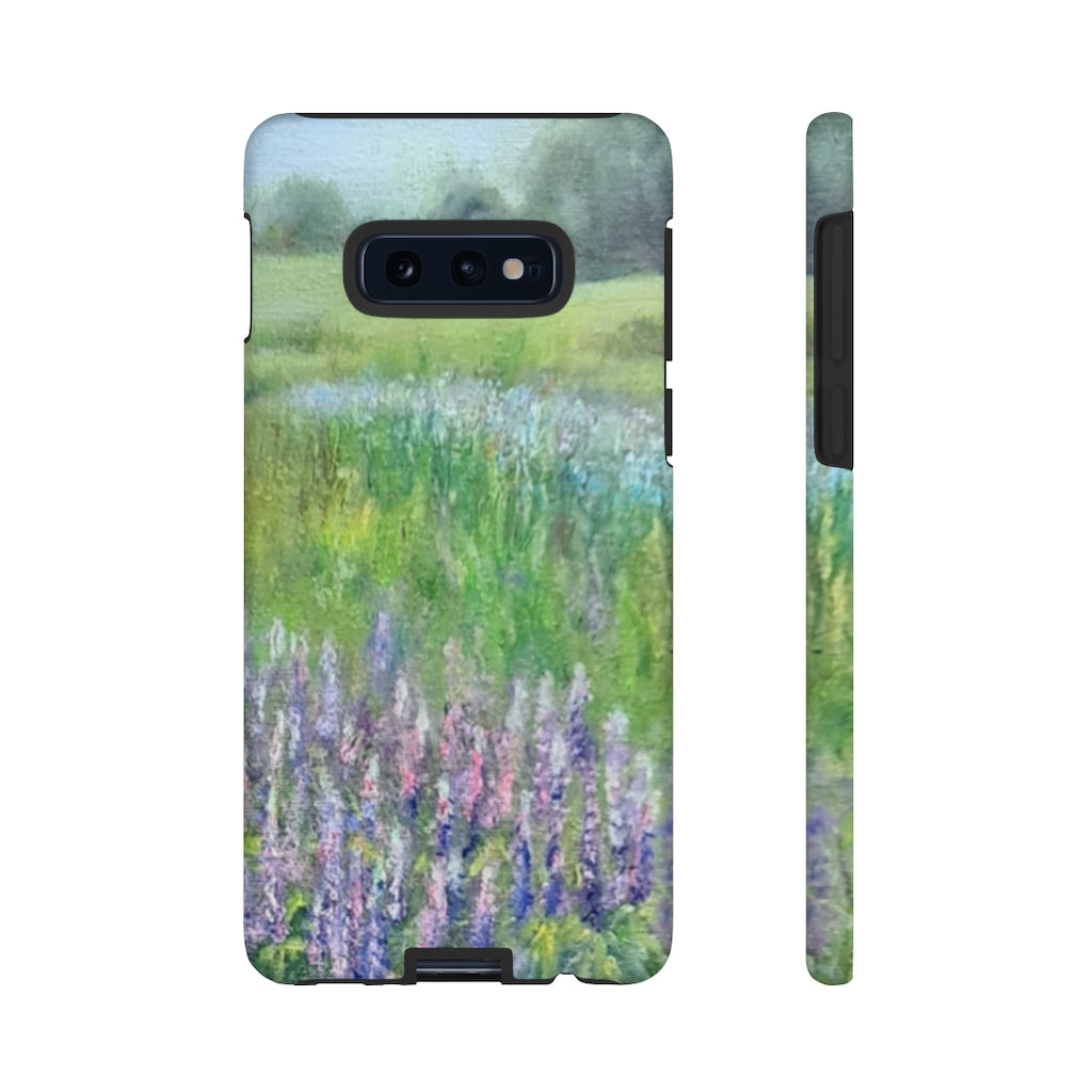 Violette Flowers Field Tough Cases