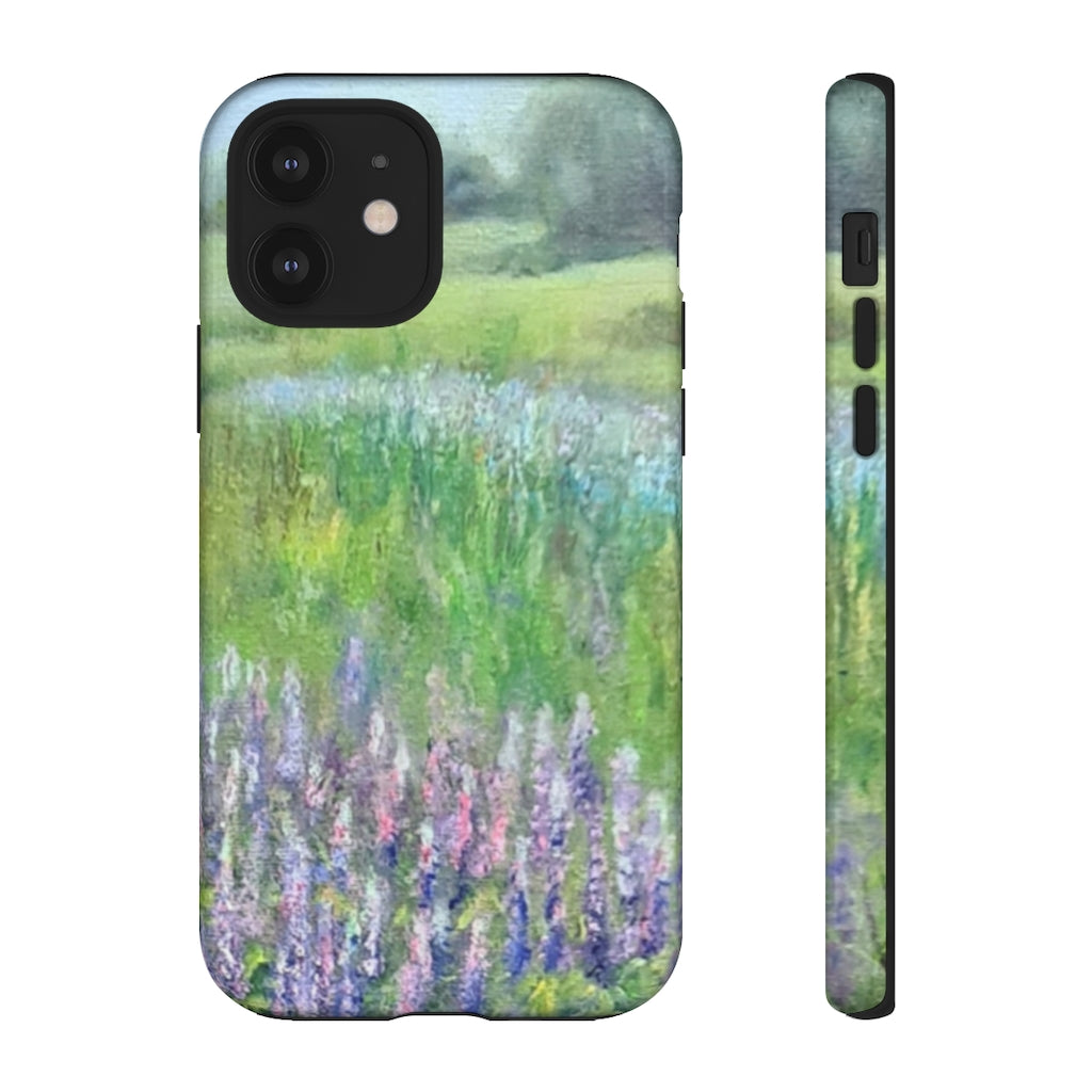 Violette Flowers Field Tough Cases