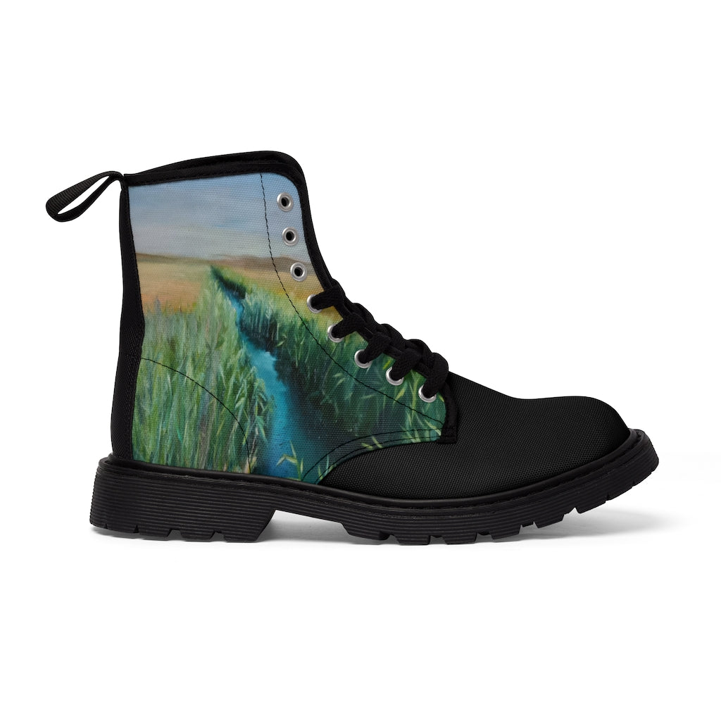 Brook & Valley Landscape  Men's Canvas Boots