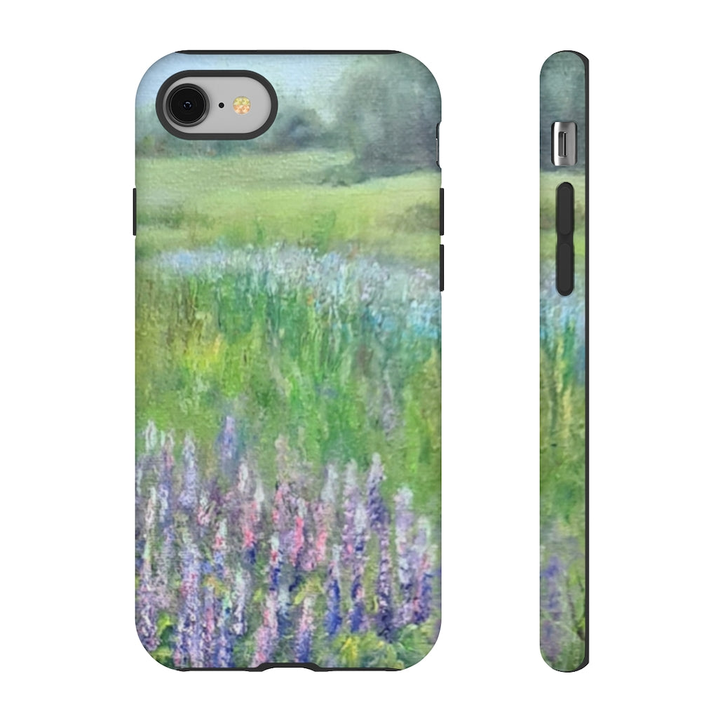 Violette Flowers Field Tough Cases