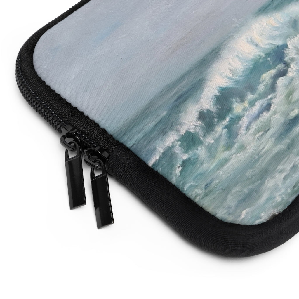 Crashing Atlantic Waves Laptop Sleeve