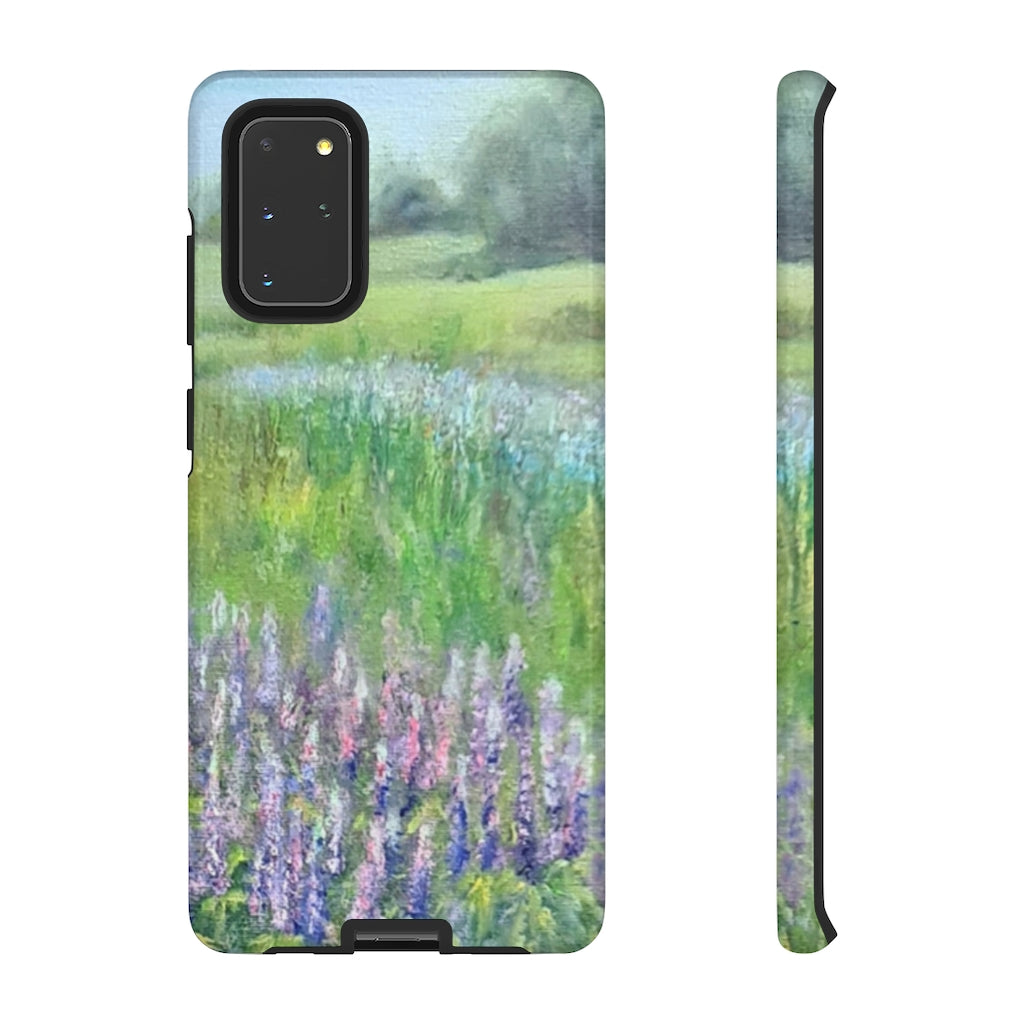 Violette Flowers Field Tough Cases