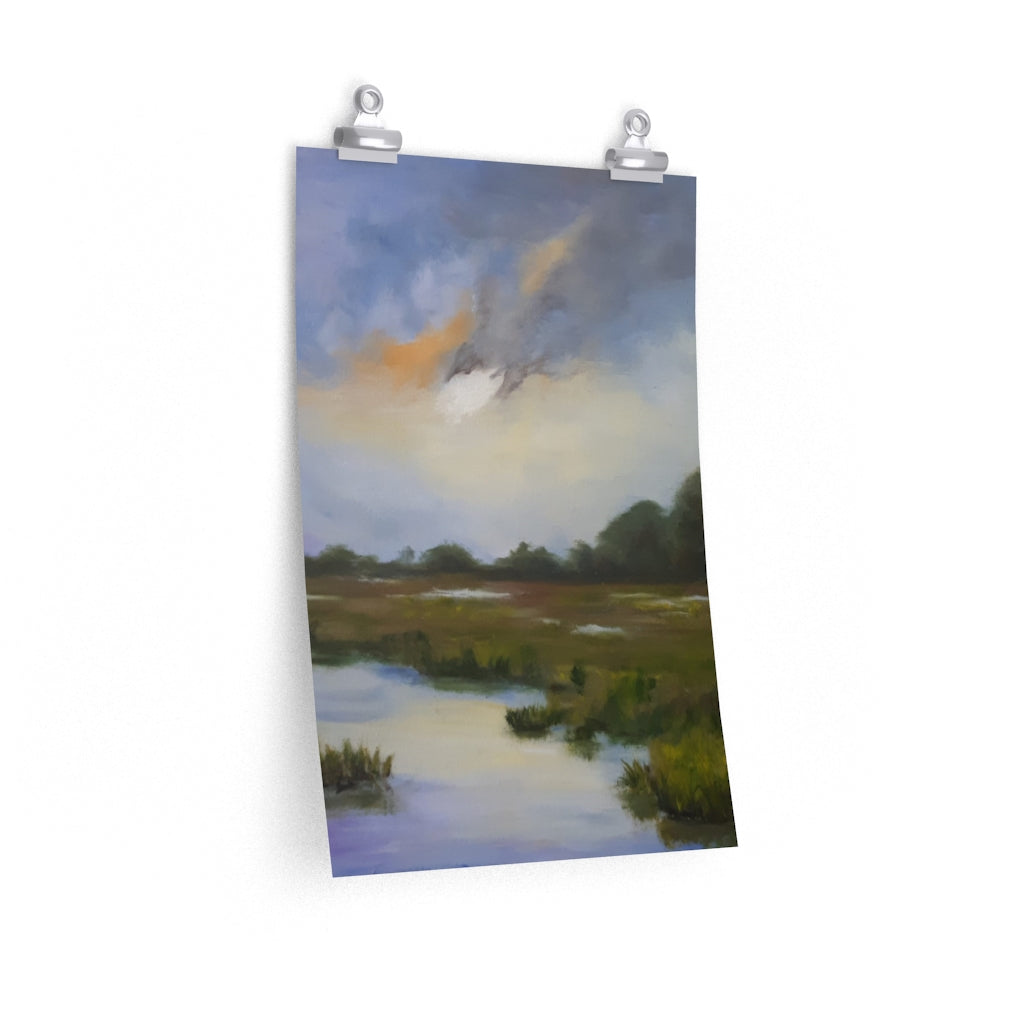 Impressionist Mash Landscape Poster