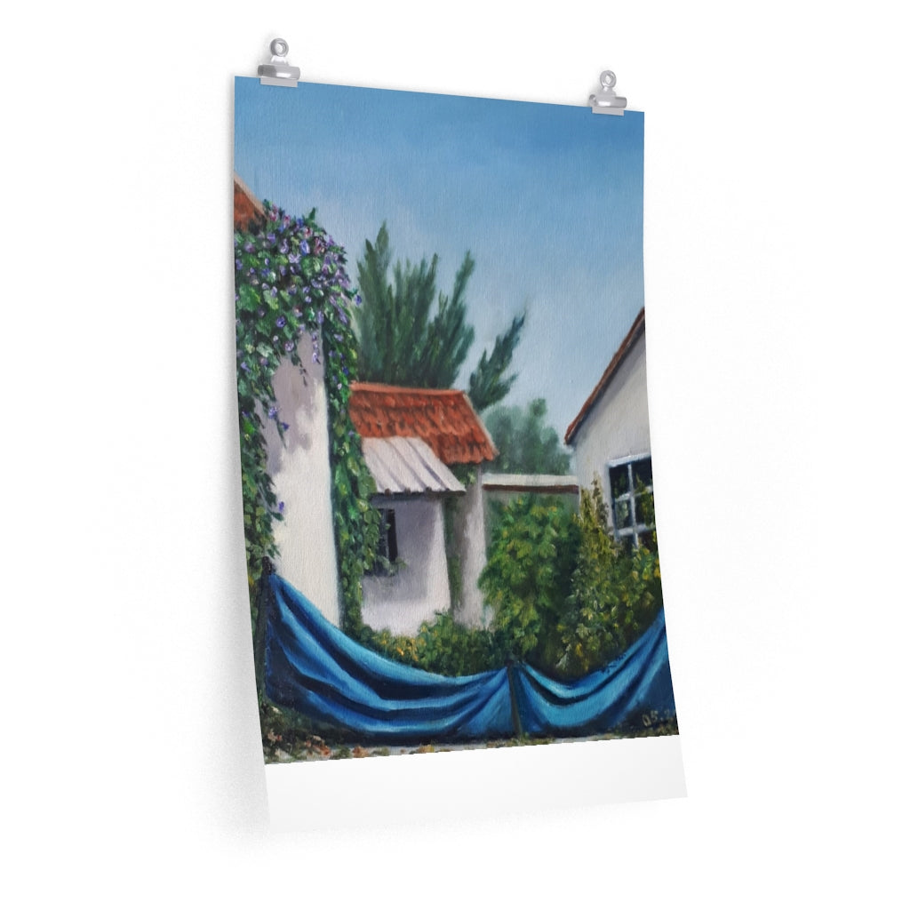 Middle-eastern Village Poster