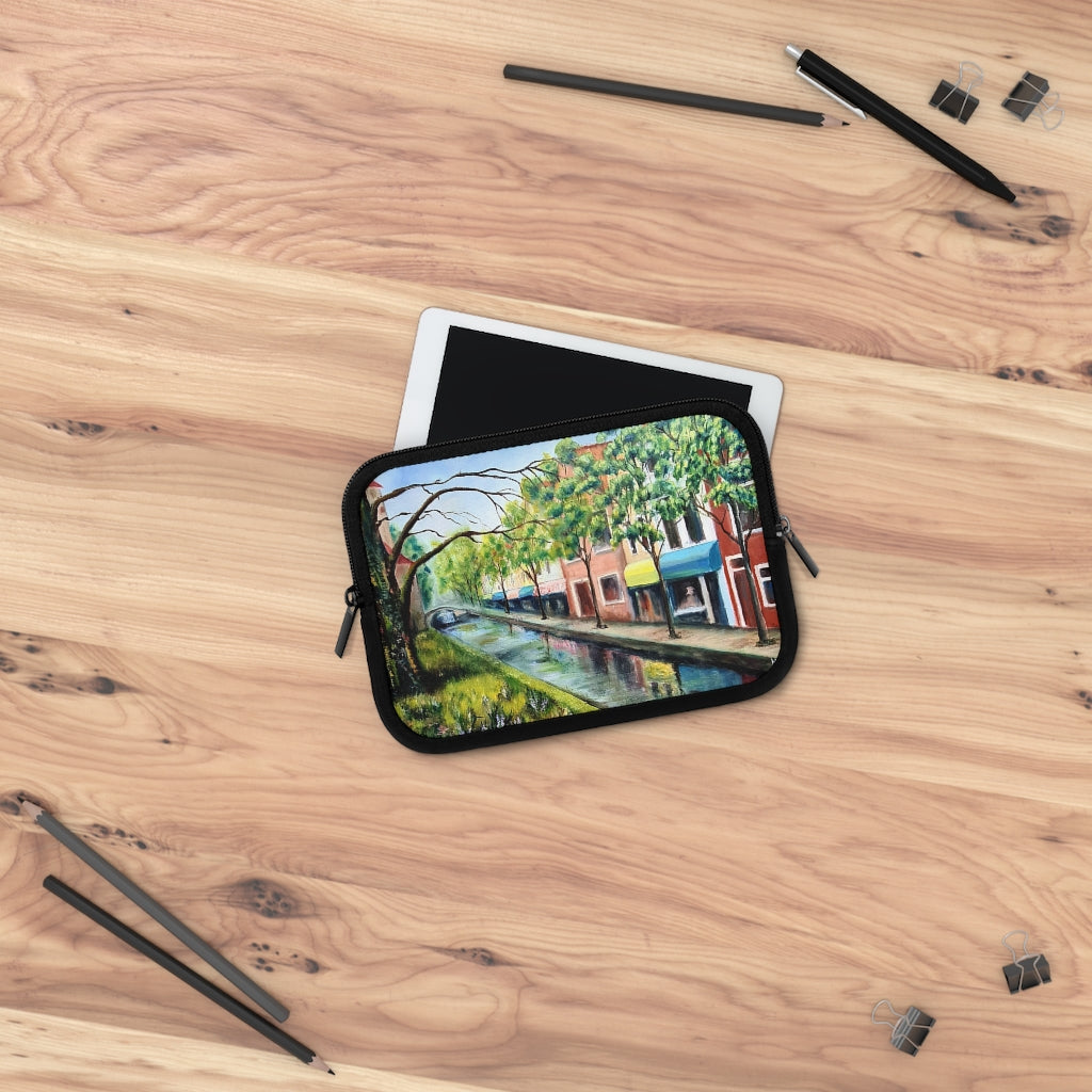 Amsterdam Canal Laptop Sleeve