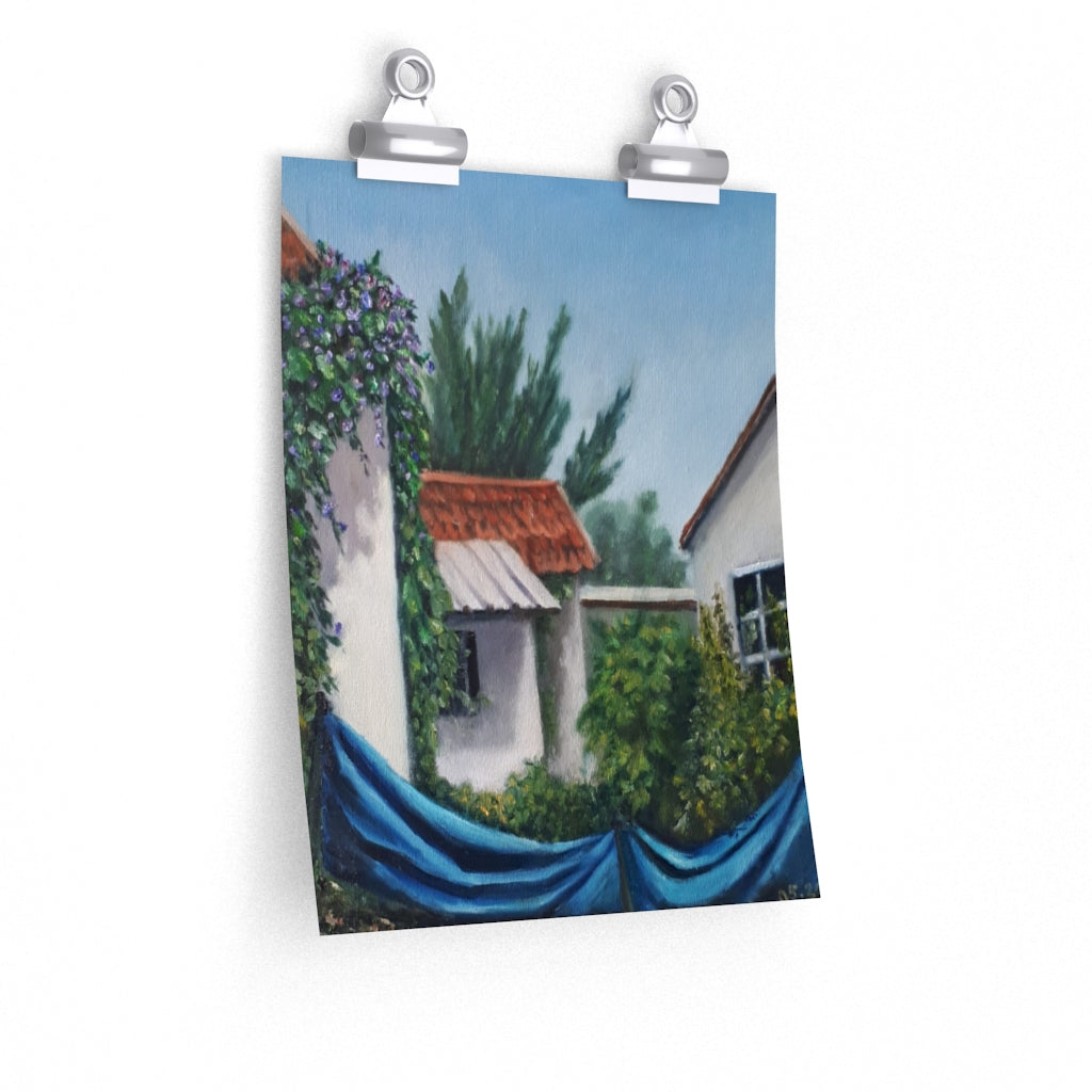 Middle-eastern Village Poster