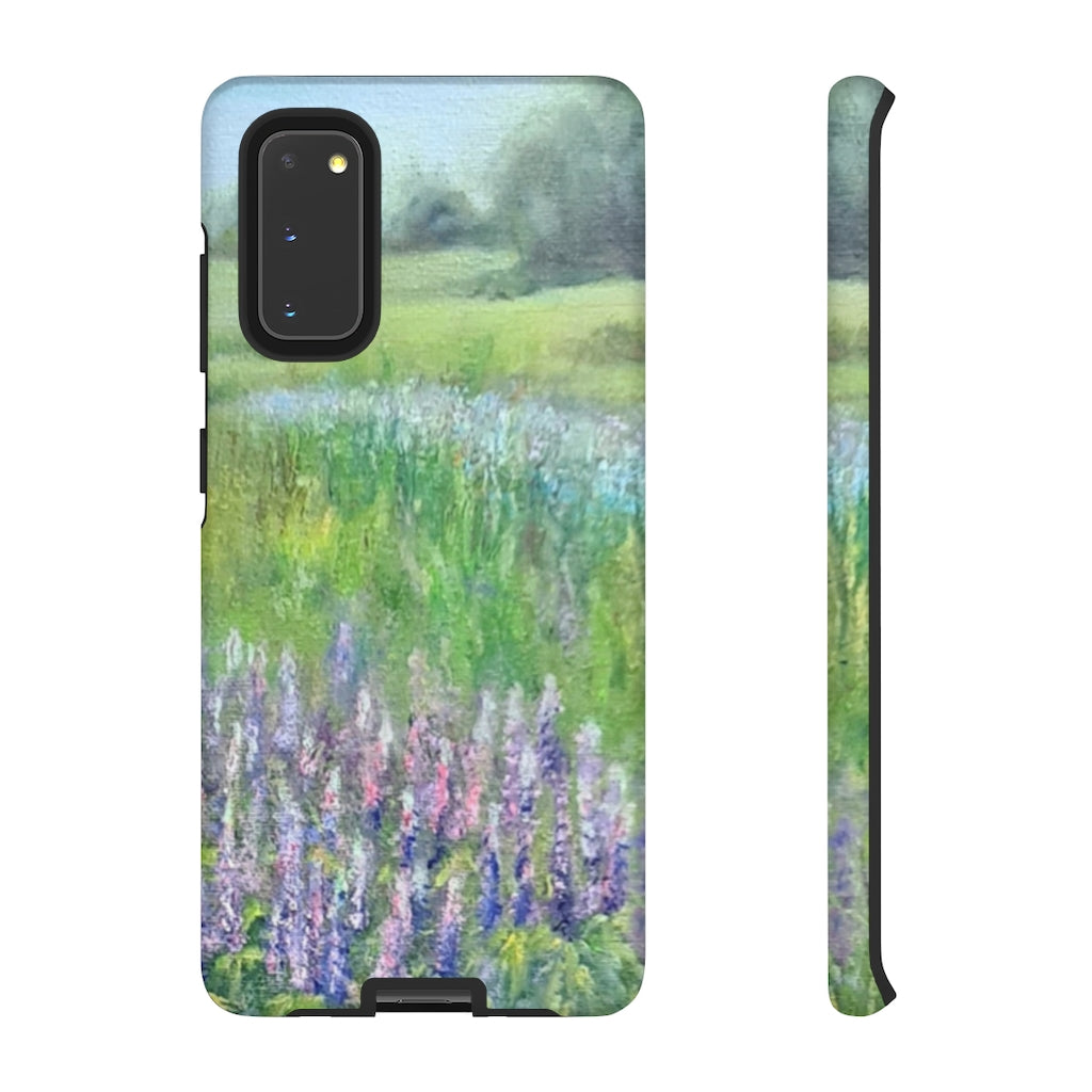 Violette Flowers Field Tough Cases
