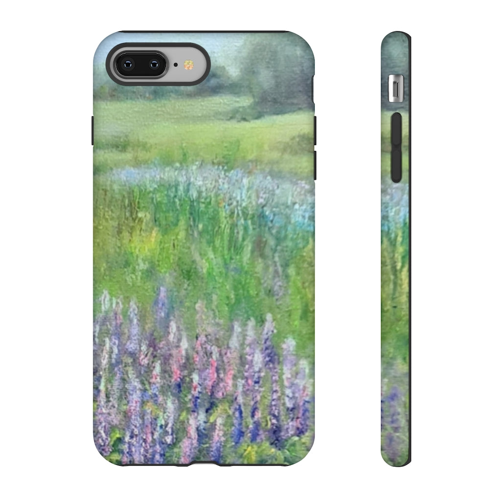 Violette Flowers Field Tough Cases