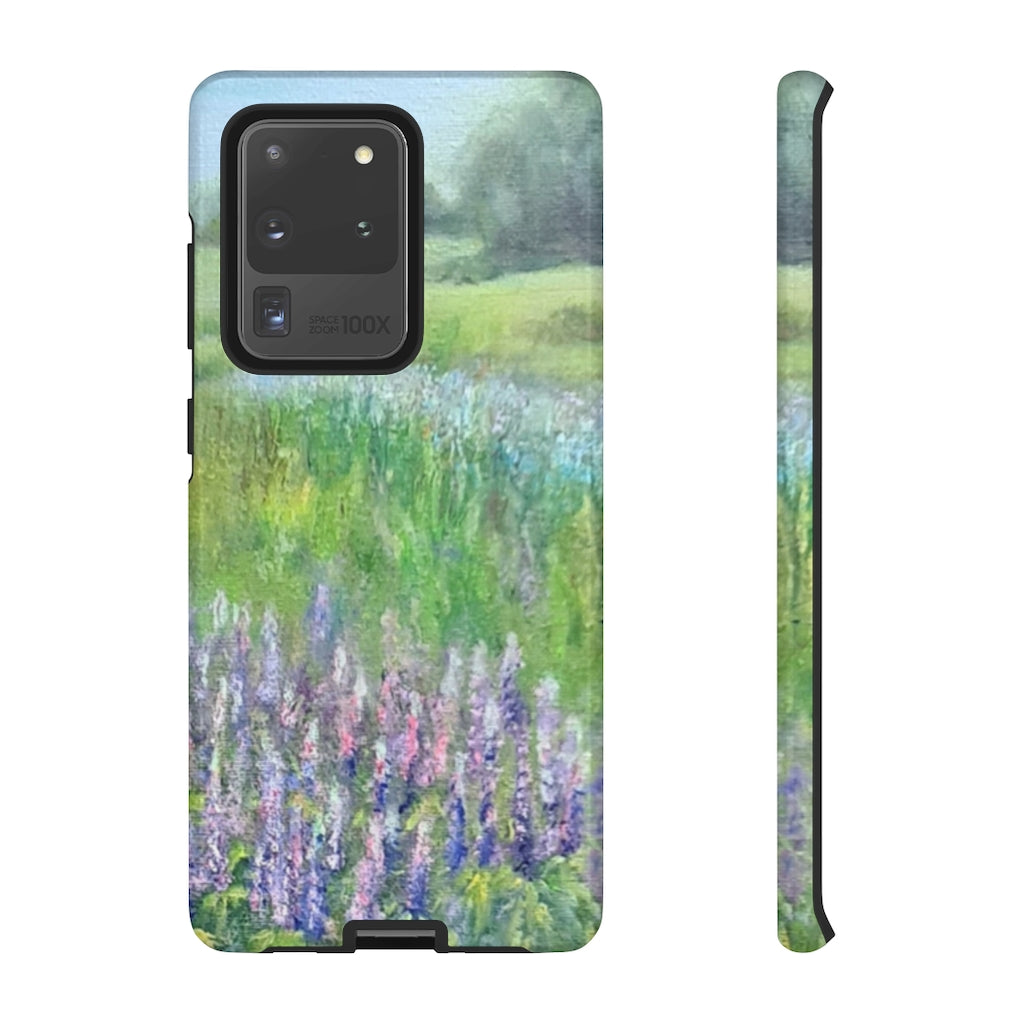 Violette Flowers Field Tough Cases