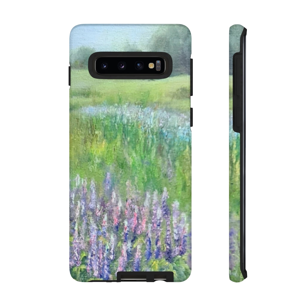 Violette Flowers Field Tough Cases