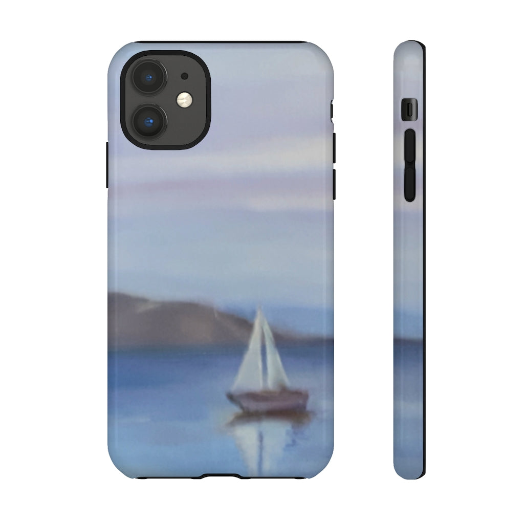 Aegean Sea Sailing Boat Smart Phone Tough Cases