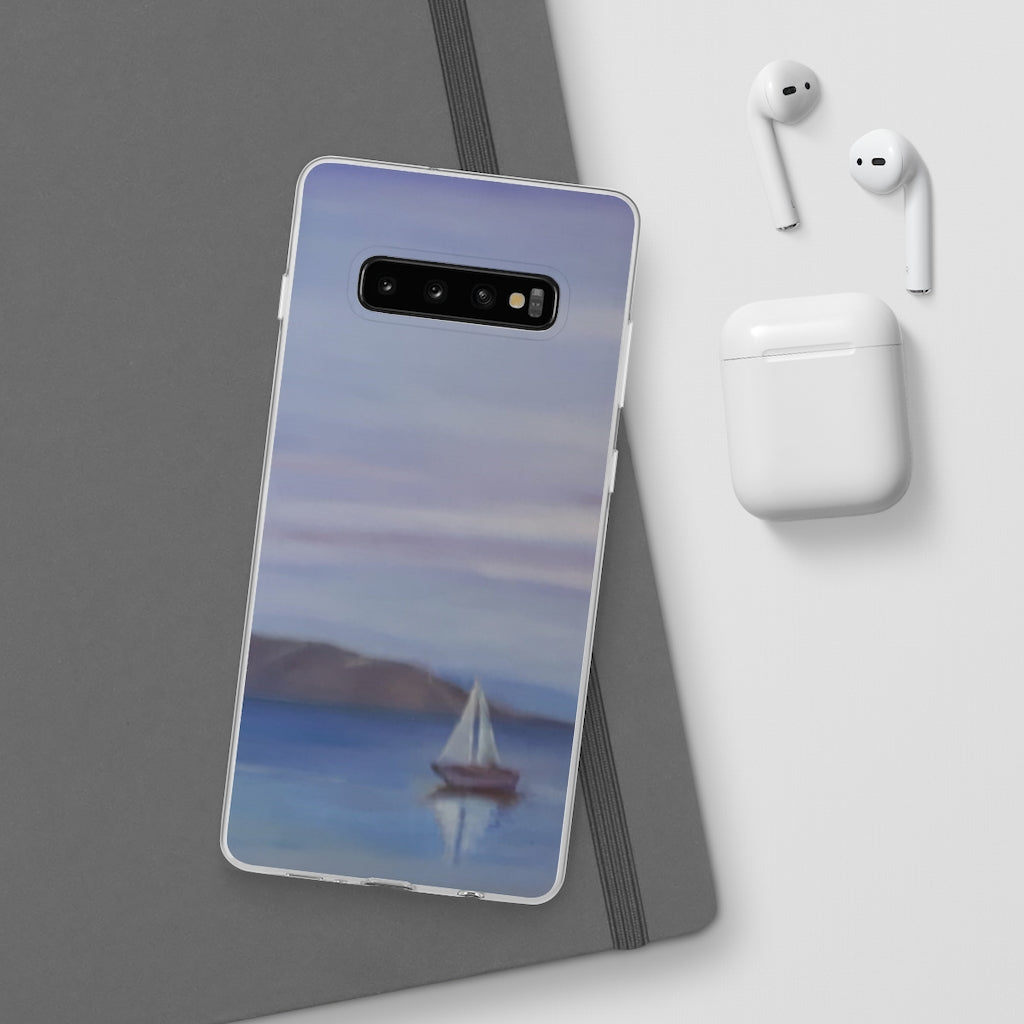 Aegean Sea Sailing Boat Flexi Cases