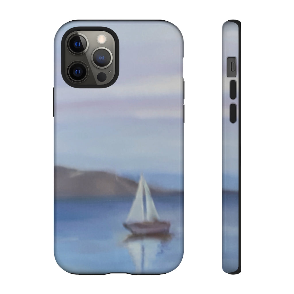 Aegean Sea Sailing Boat Smart Phone Tough Cases