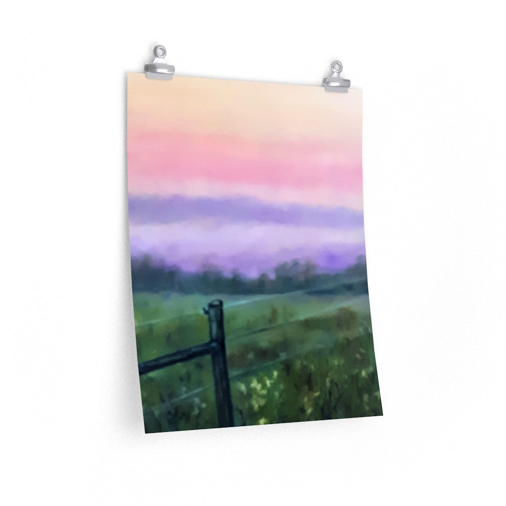 Pink Sky Poster