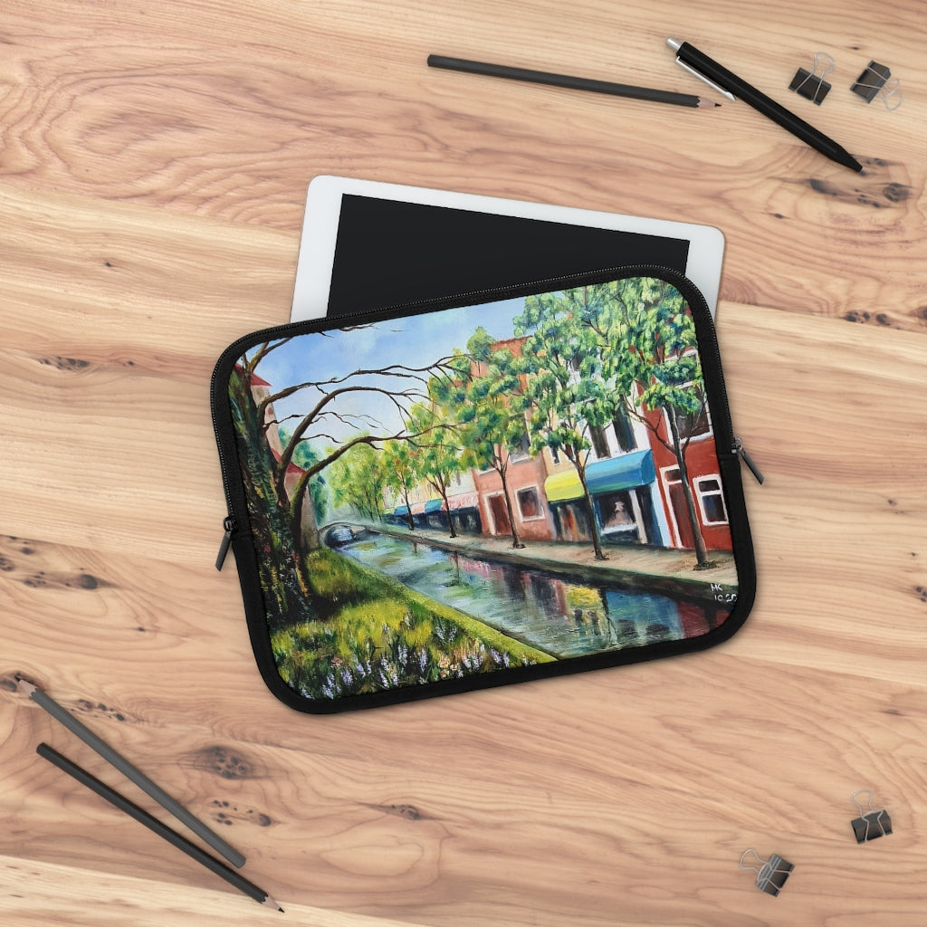 Amsterdam Canal Laptop Sleeve