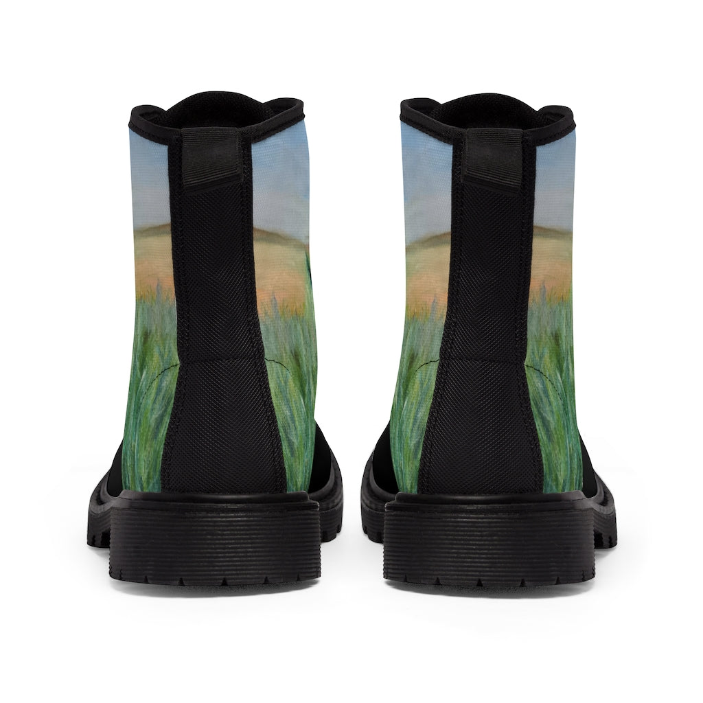 Brook & Valley Landscape  Men's Canvas Boots