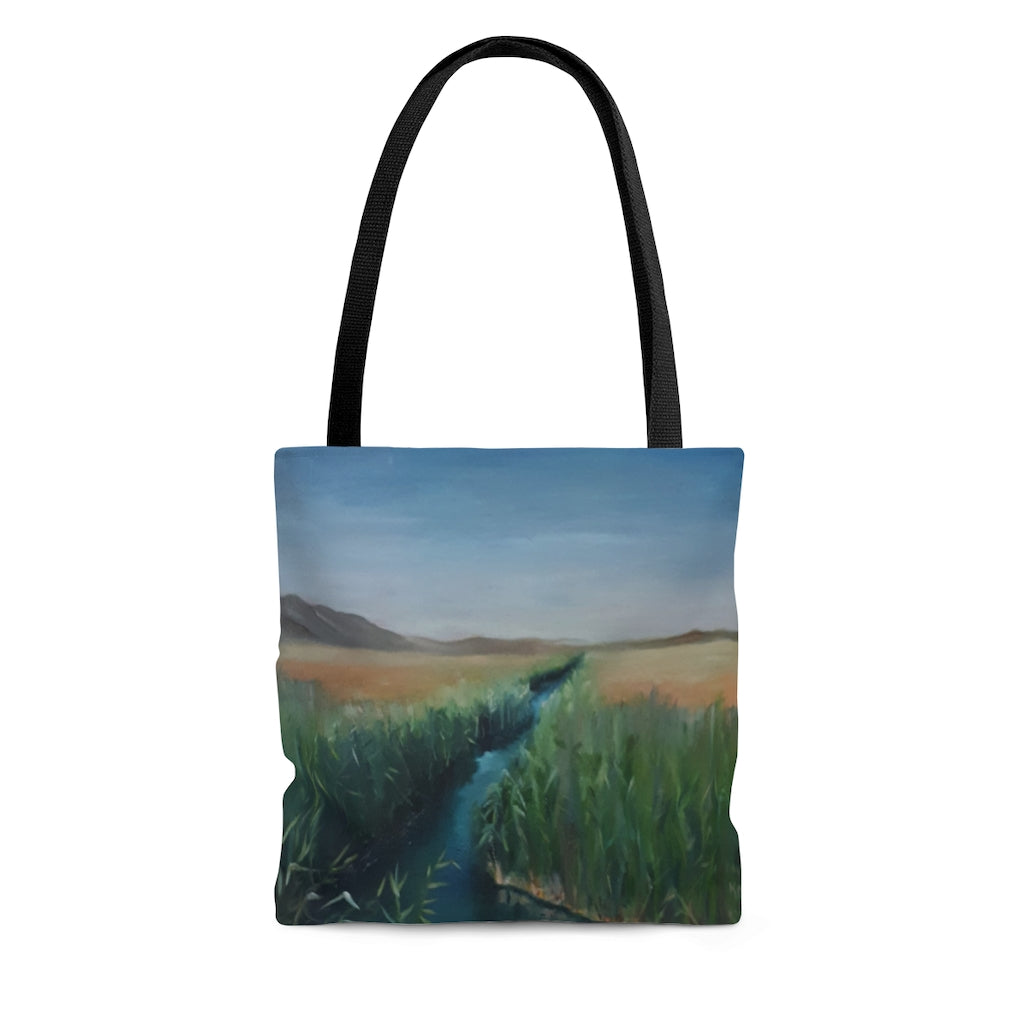 Brook & Valley Landscape Tote Bag