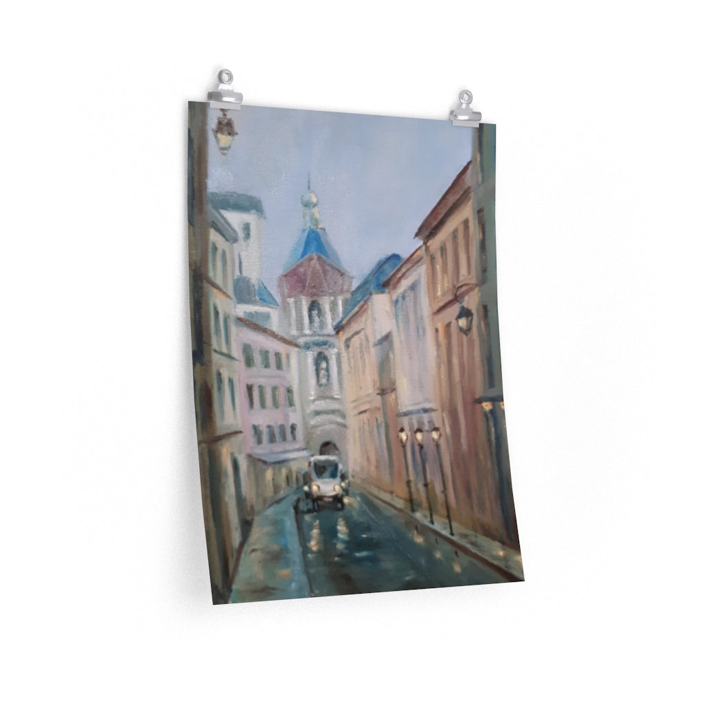 Britain Urban Street View Poster