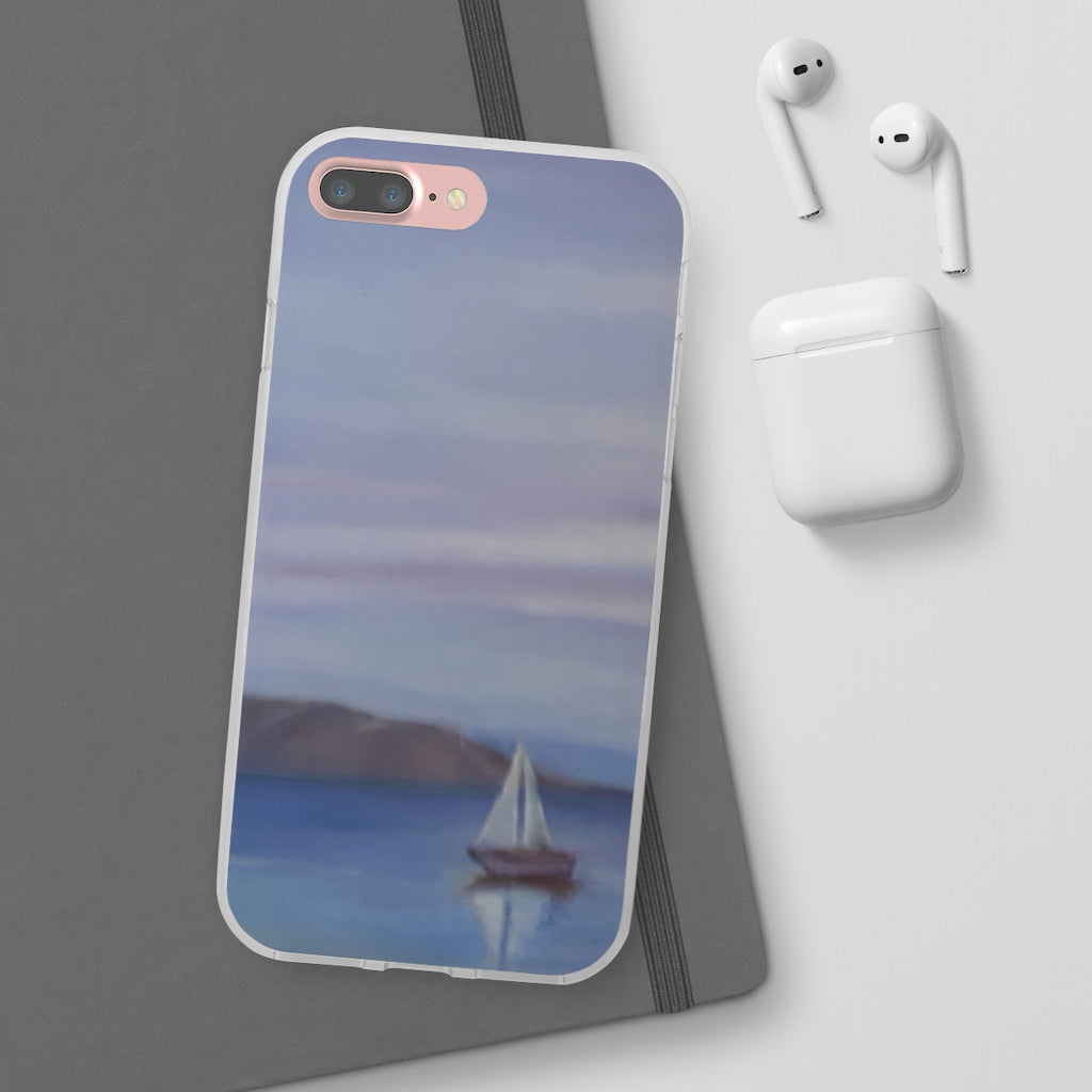 Aegean Sea Sailing Boat Flexi Cases