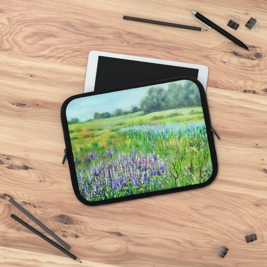 Lavender Field Laptop Sleeve