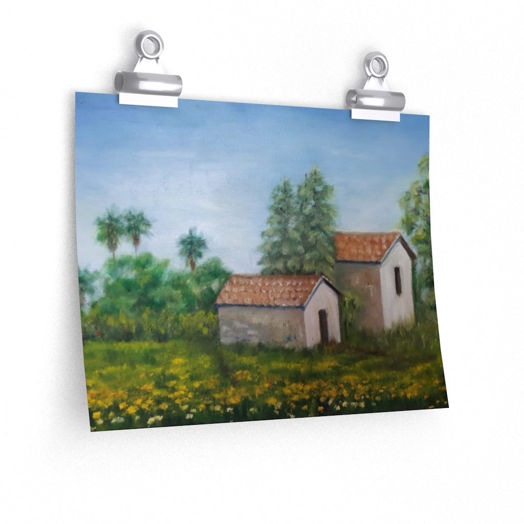 Mediterranean Suburbs Poster
