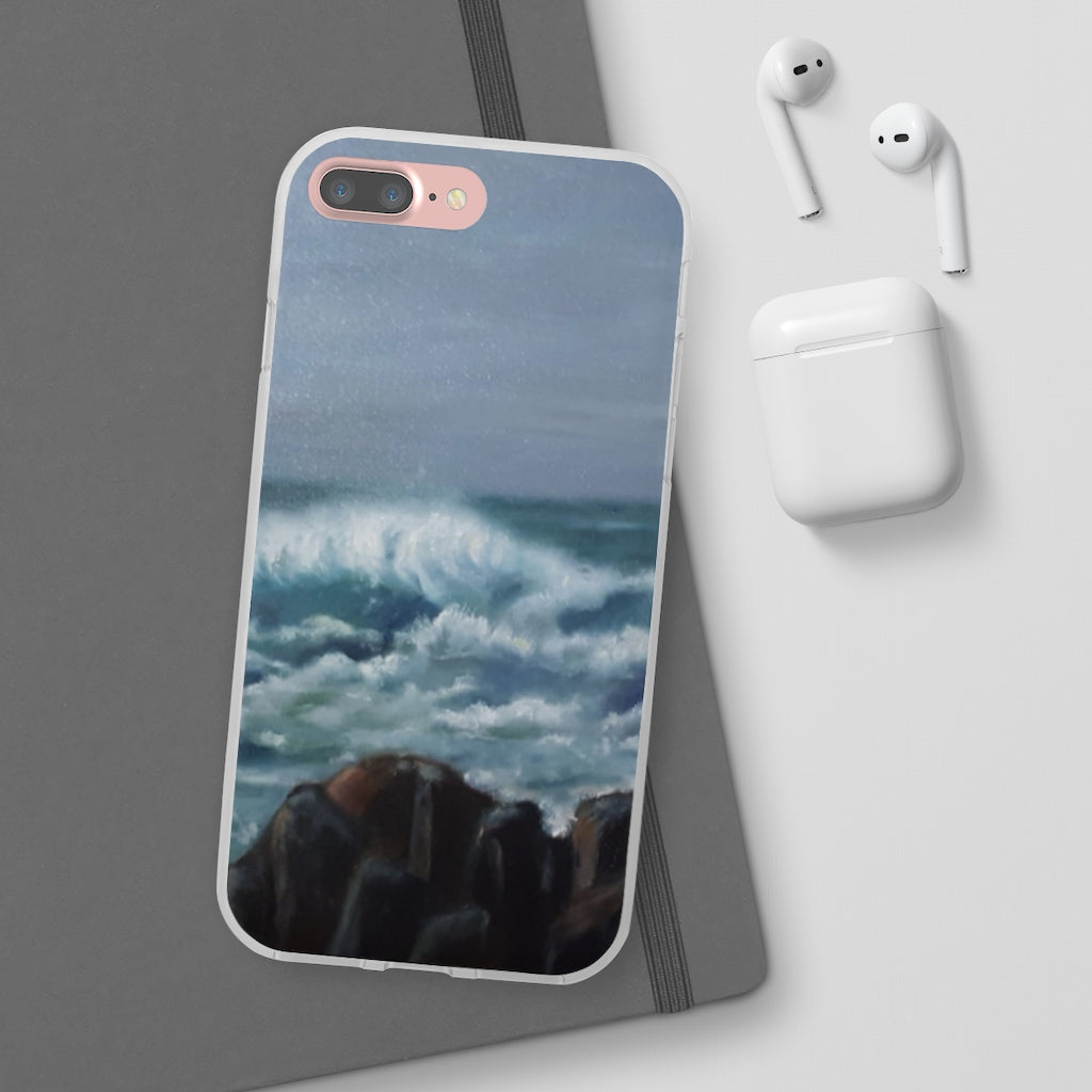 Crashing Atlantic Waves Flexi Cases