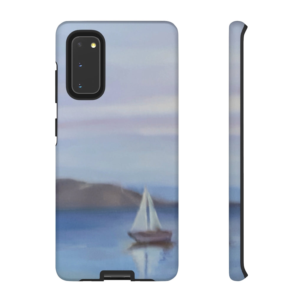 Aegean Sea Sailing Boat Smart Phone Tough Cases