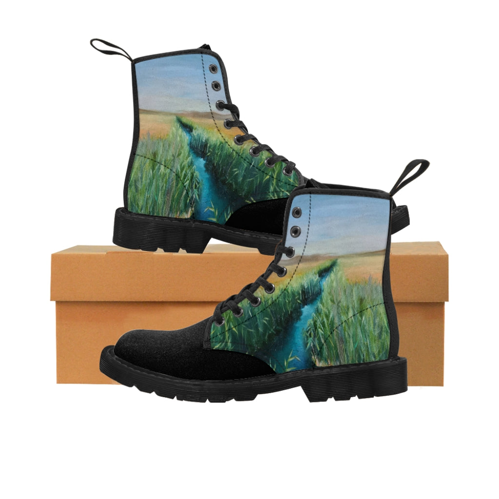 Brook & Valley Landscape Women's Comfort Canvas Boots
