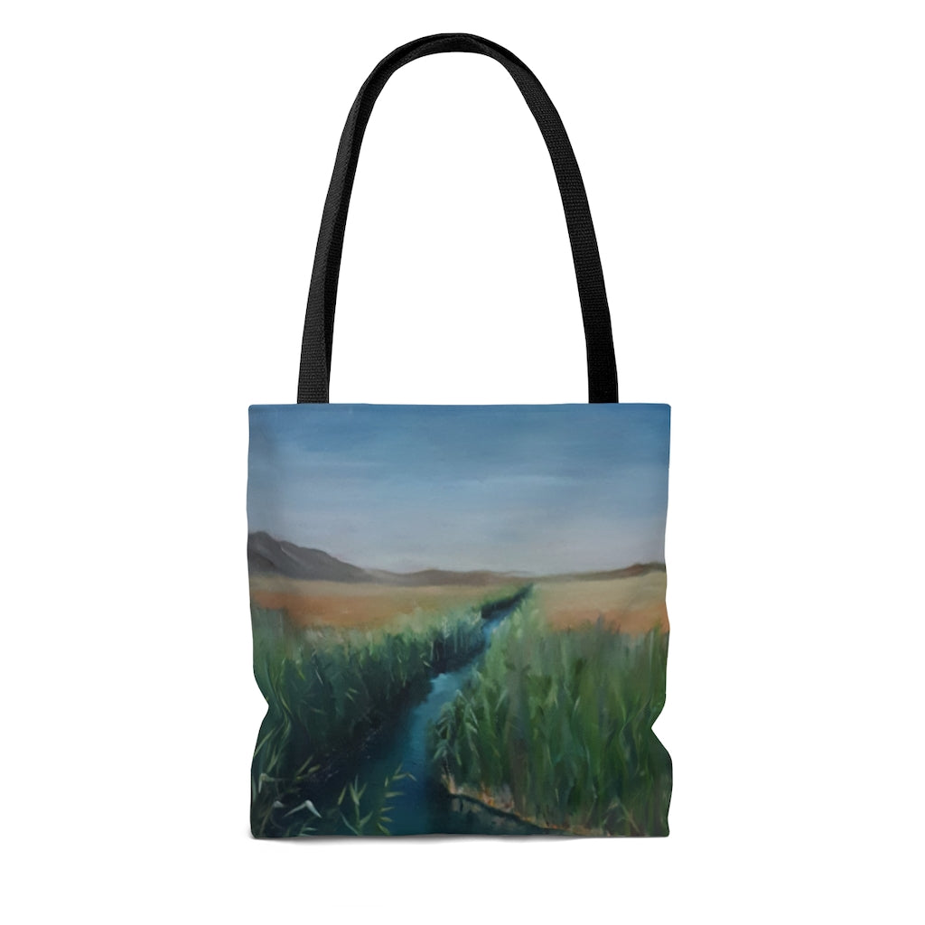 Brook & Valley Landscape Tote Bag