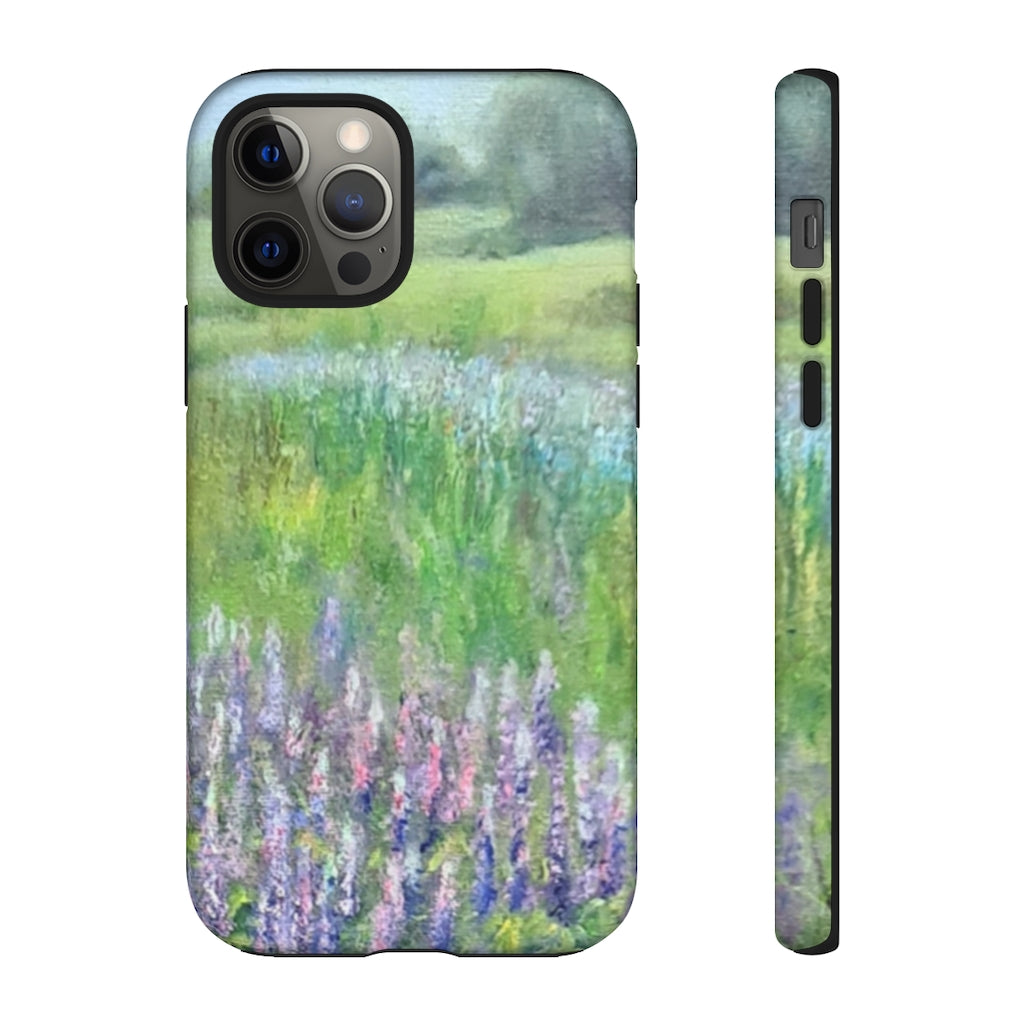 Violette Flowers Field Tough Cases
