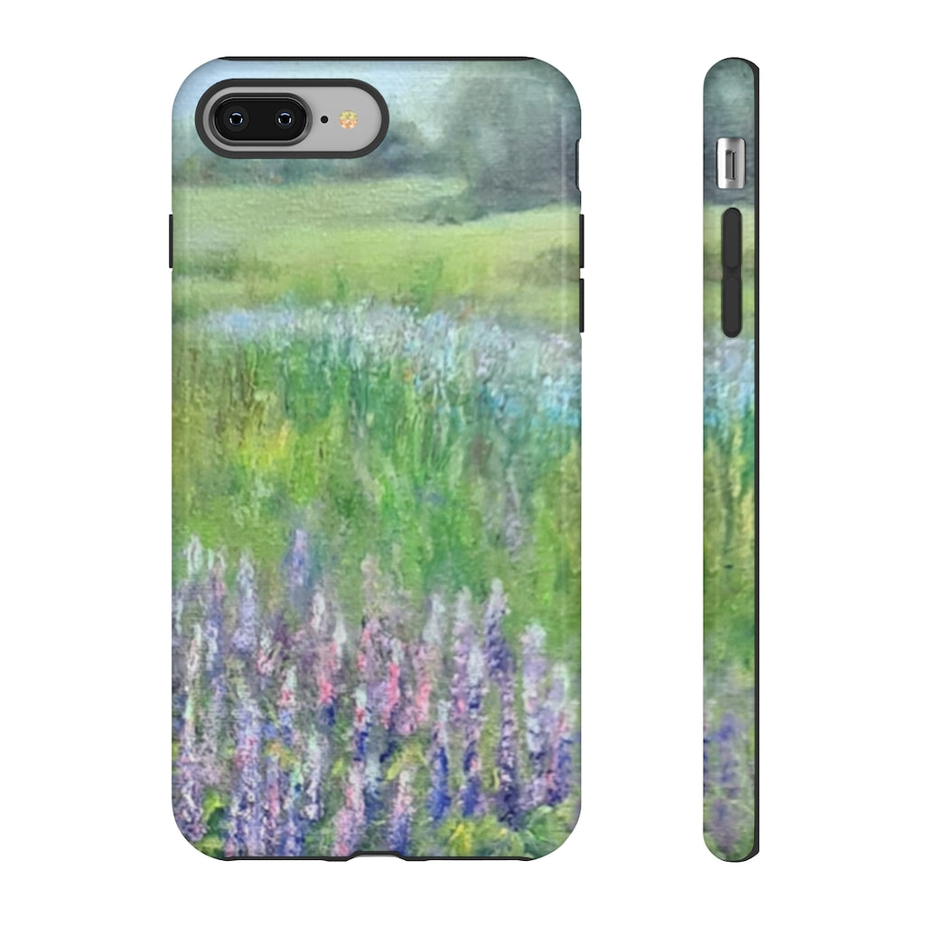 Violette Flowers Field Tough Cases