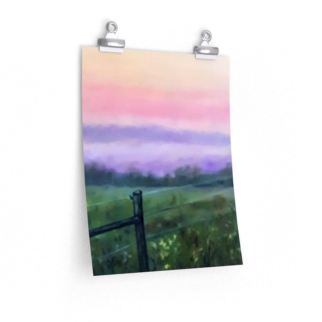 Pink Sky Poster