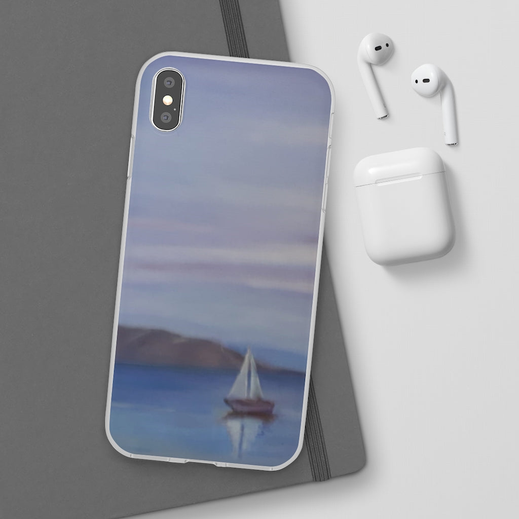 Aegean Sea Sailing Boat Flexi Cases
