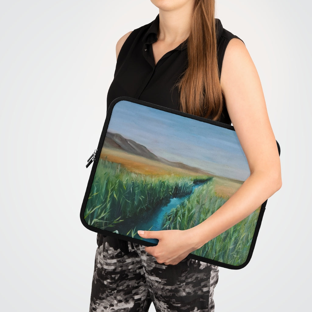 Creek Landscape Laptop Sleeve