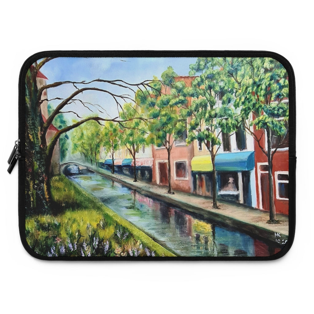 Amsterdam Canal Laptop Sleeve