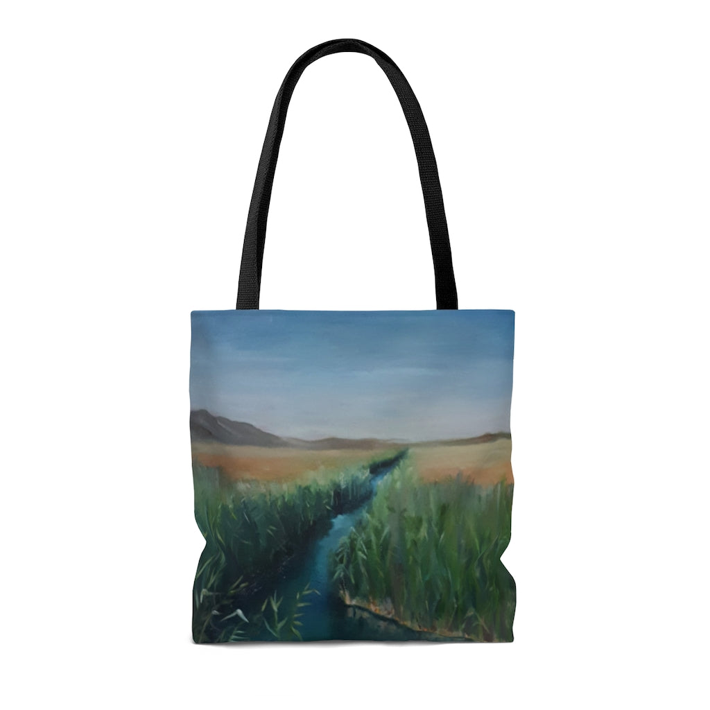 Brook & Valley Landscape Tote Bag